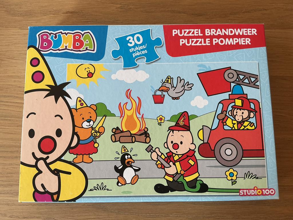 Puzzel bumba brandweer, Enlèvement, 10 à 50 pièces, Utilisé, 2 à 4 ans