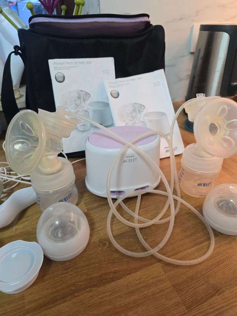 Pompe double Philips Avent, Enlèvement