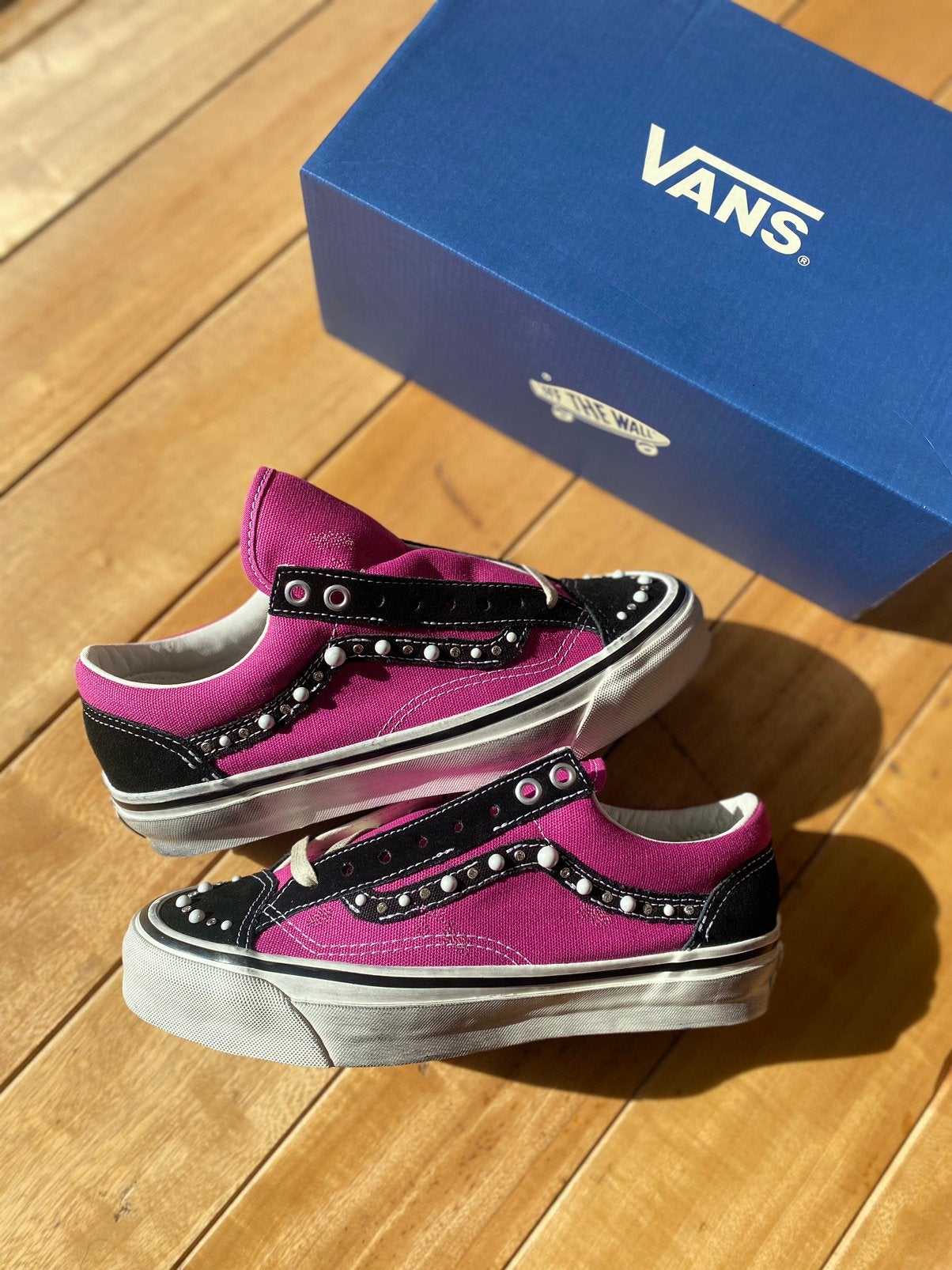 Vans OTW Old Skool 36 Pearlized Pink Black - Neuf - 38,5, Vêtements | Femmes, Neuf, Enlèvement ou Envoi, Rose, Sneakers et Baskets