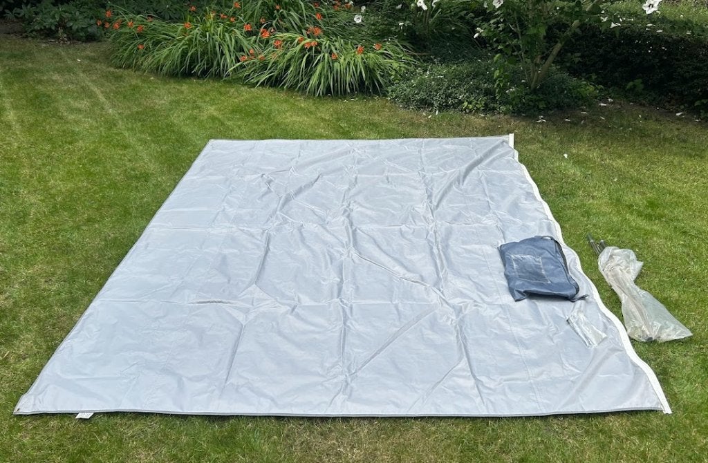 Schaduw/regenluifel met pees, Ophalen, Gebruikt