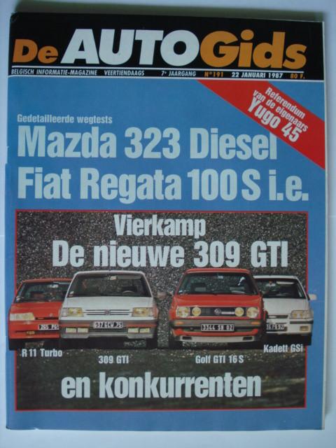 AutoGids 191, Livres, Autos | Brochures & Magazines, Comme neuf, Général, Envoi