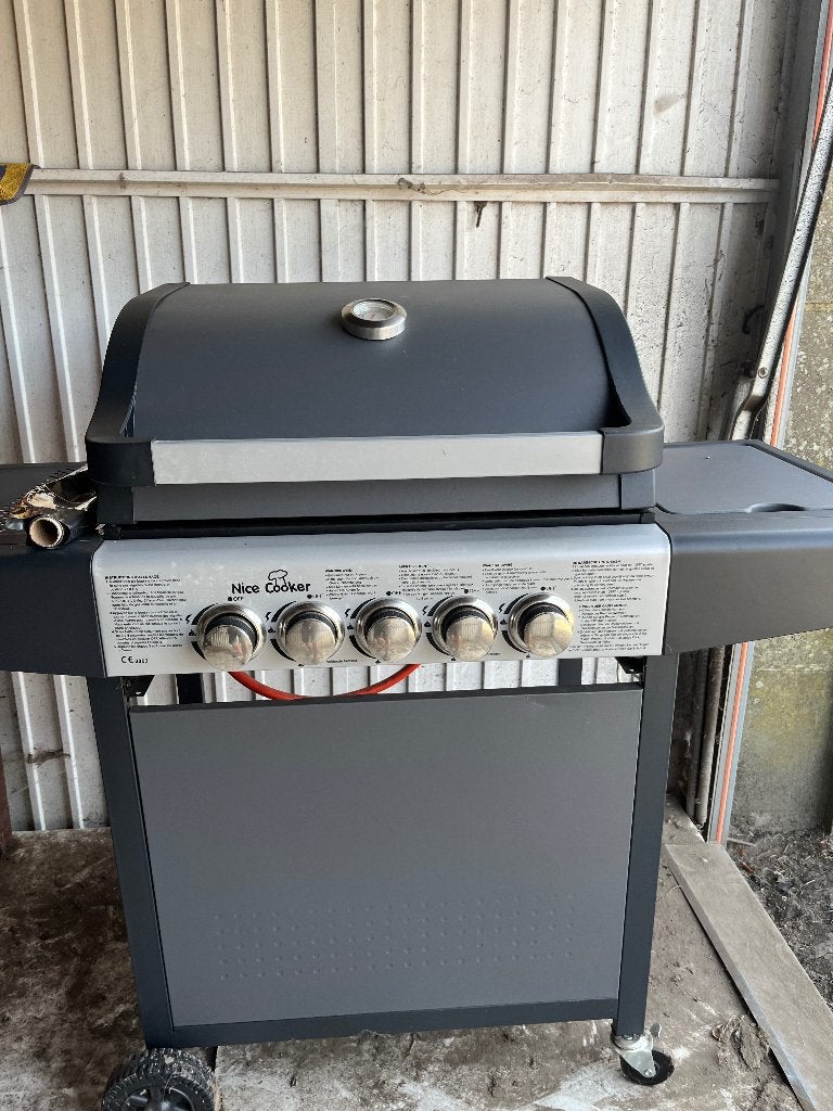 Gas barbecue, Ophalen