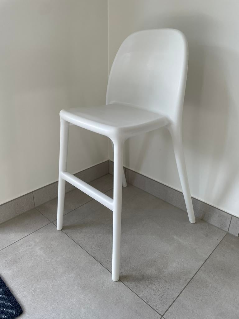 Witte kinderstoel IKEA, Ophalen, Zo goed als nieuw, Wit