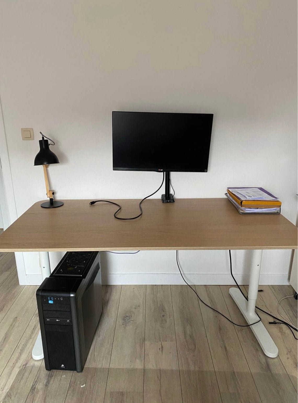 bureau BEKANT, Maison & Meubles, Bureaux, Enlèvement, Comme neuf