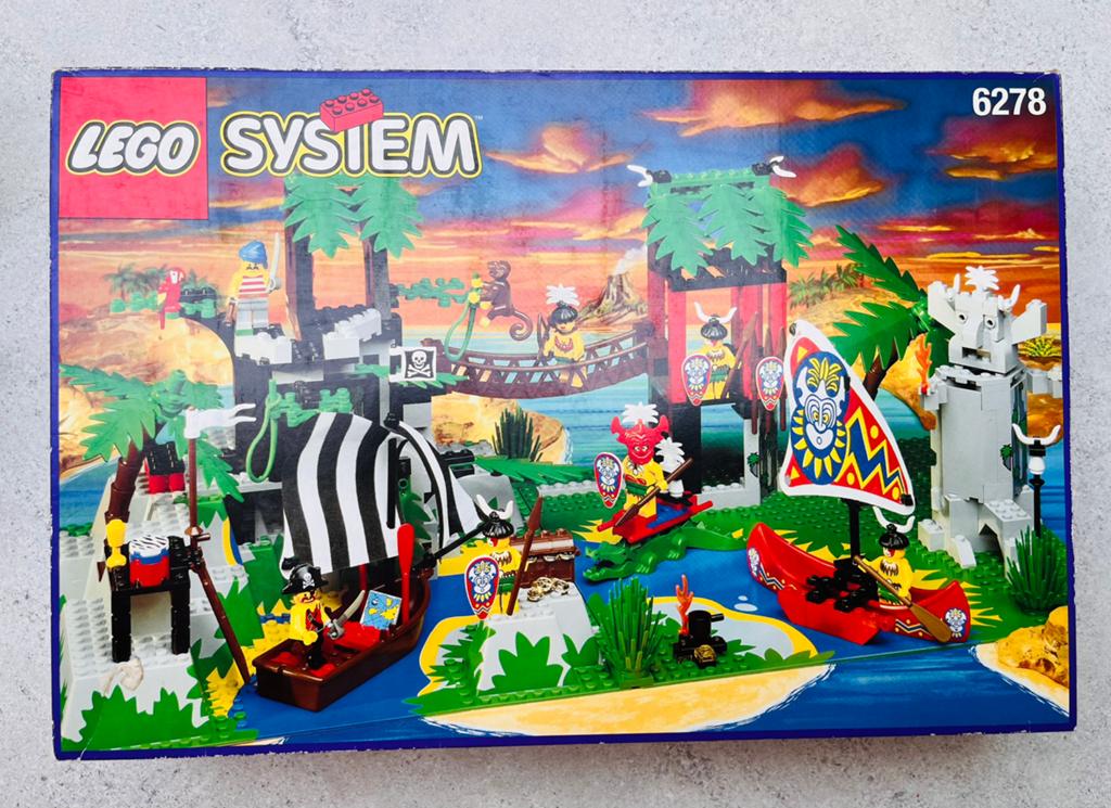LEGO 6278 Enchanted Island (1994) – compleet met doos/boekje, Kinderen en Baby's, Speelgoed | Duplo en Lego, Zo goed als nieuw