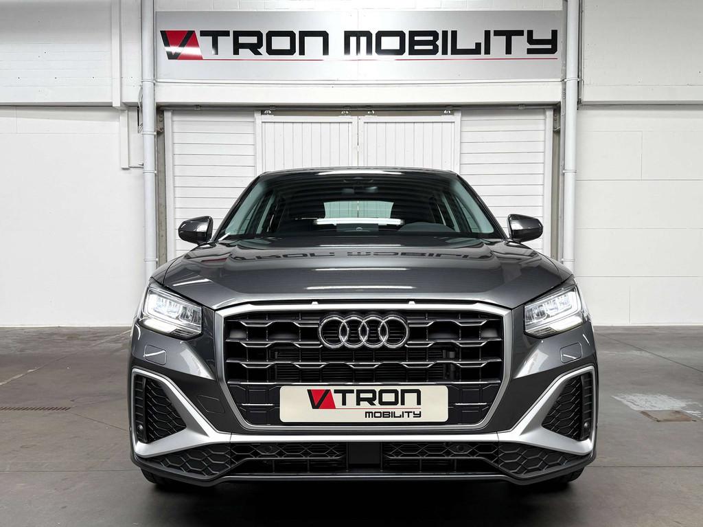 Audi Q2 S-LINE 35 TFSI 150pk S-tronic CAMERA*NAVI*DAB*CARPLA, Autos, Argent ou Gris, Achat, Entreprise, Noir
