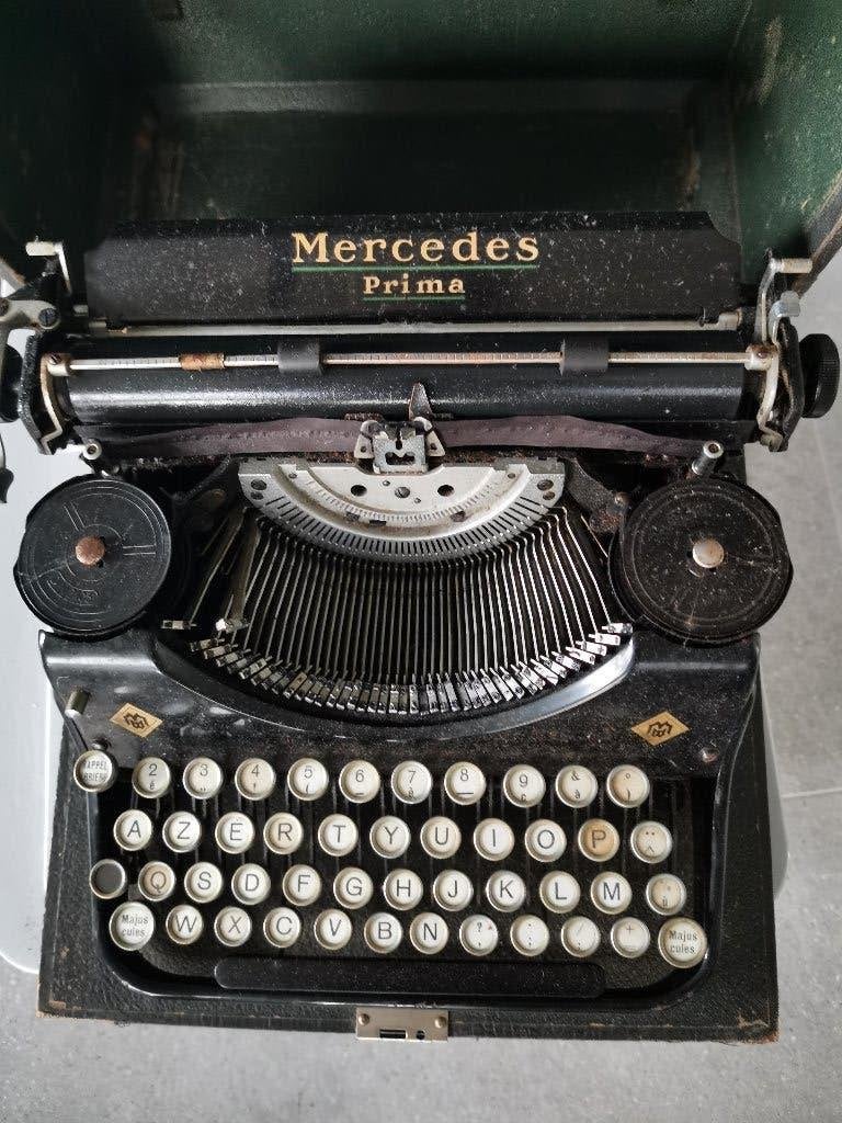 Offrez une Mercedes en cadeau ! Machine à écrire Mercedes, Divers, Enlèvement ou Envoi, Utilisé