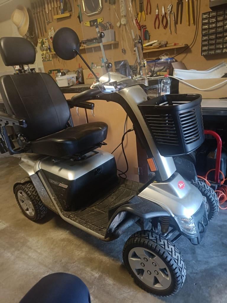 Scootmobiel Pride XL 140 grijs, Ophalen, Elektrisch, Gebruikt, Pride