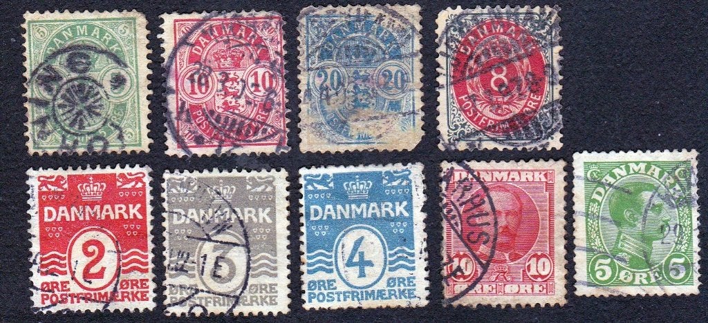 Postzegels uit Denemarken, Noorwegen, Zweden., Postzegels en Munten, Ophalen of Verzenden