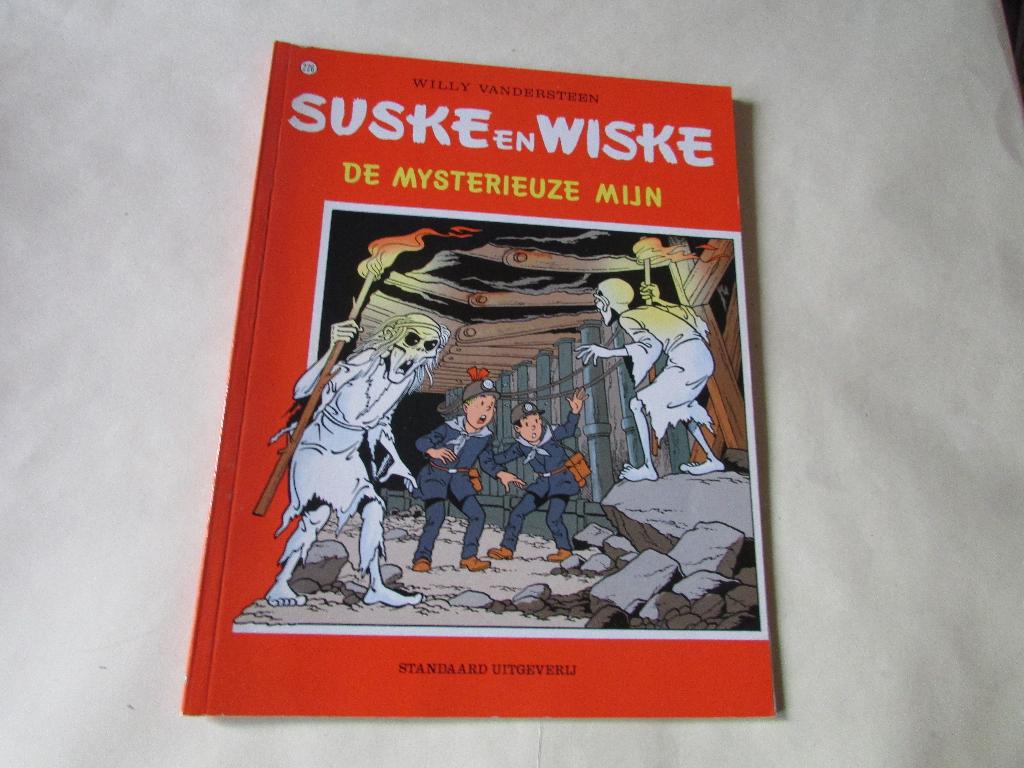 SUSKE EN WISKE , DE MYSTERIEUZE MIJN, Eén stripboek, Ophalen of Verzenden, Zo goed als nieuw, Paul Geerts