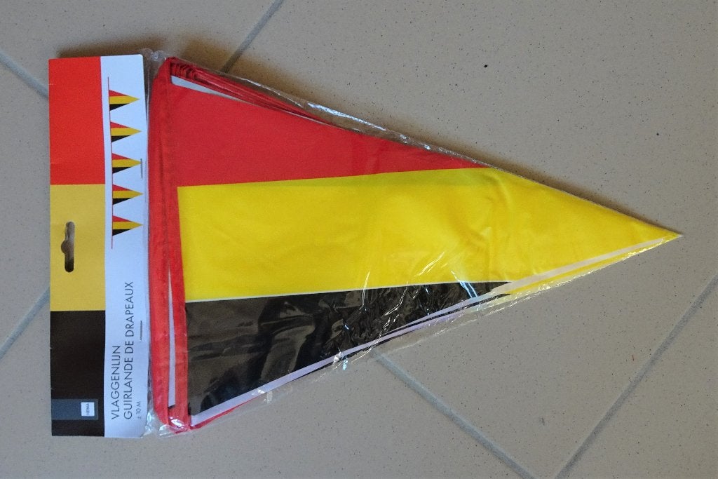 Supporter materiaal Rode Duivels / vlaggenlijn, Ophalen, Nieuw