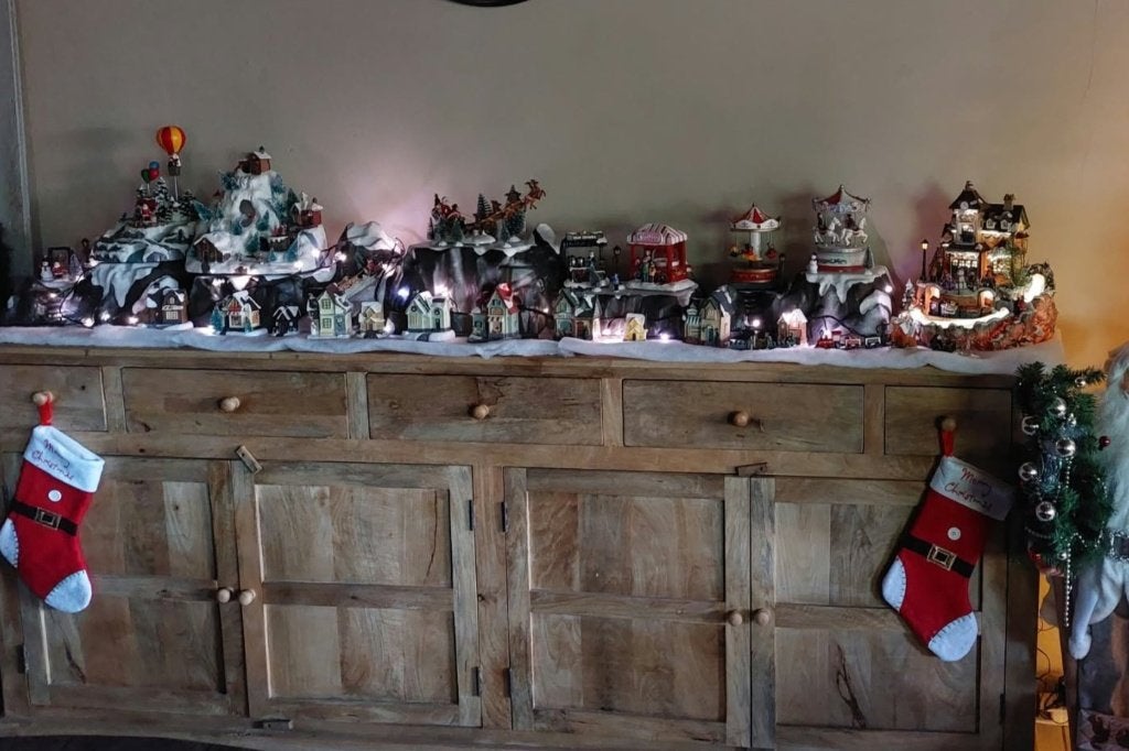 Kerstdorp, Diversen, Ophalen, Gebruikt