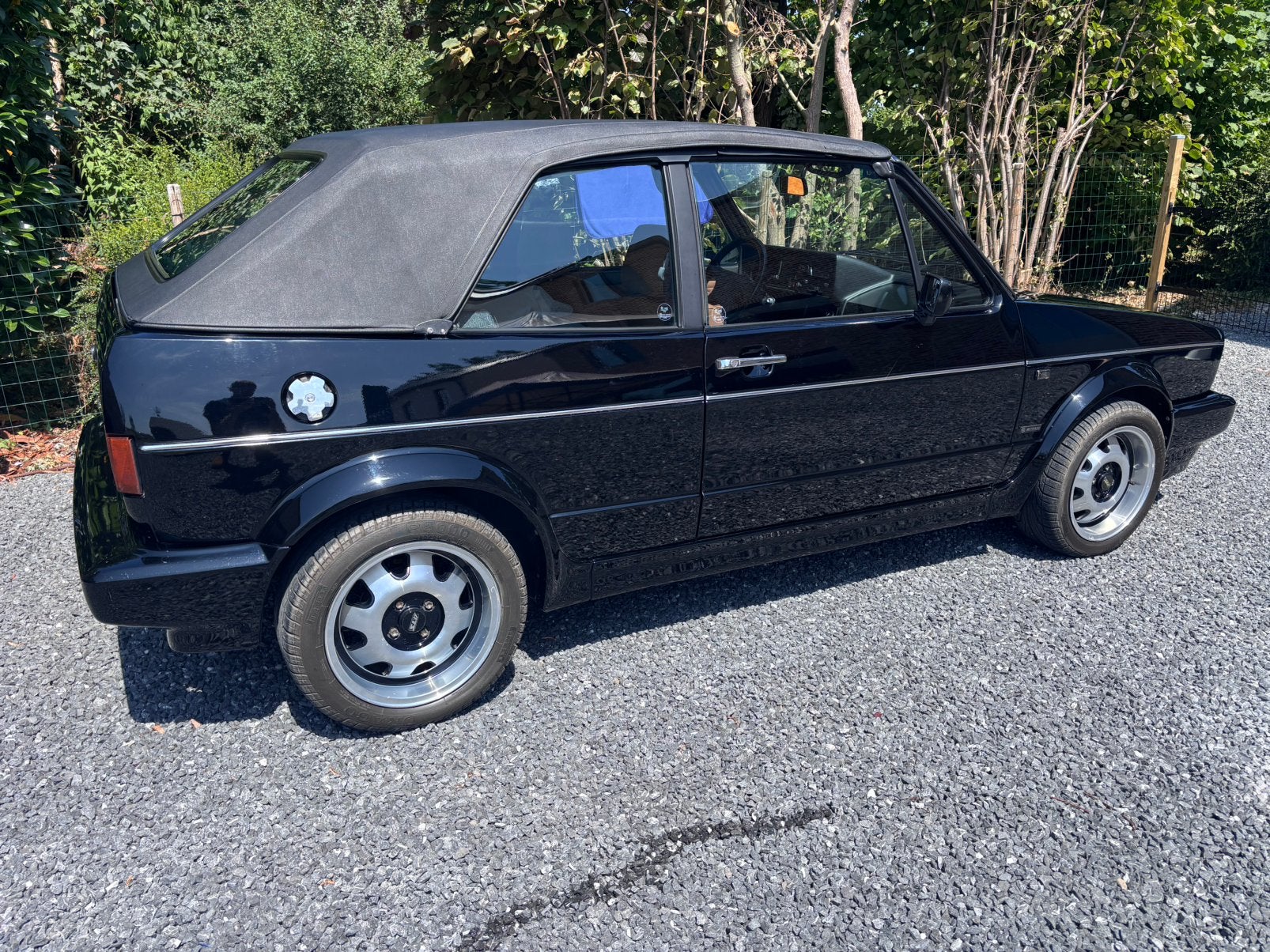 VW golf 1 cabrio Karmann, Voorwielaandrijving, 4 zetels, Radio, 4 cilinders
