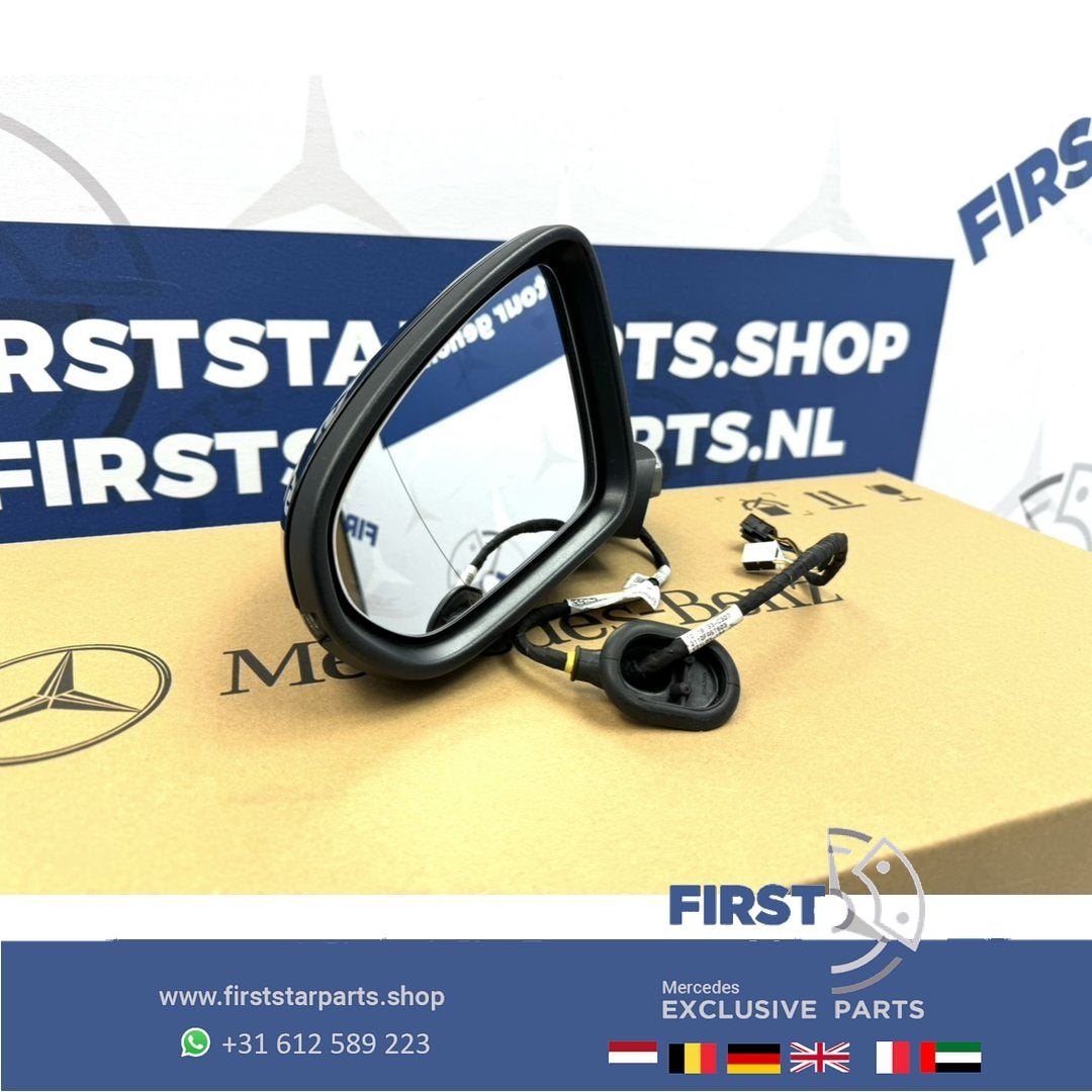 W177 SPIEGEL LINKS ZWART Mercedes A Klasse BUITENSPIEGEL 201, Gebruikt, -, Ophalen of Verzenden, -