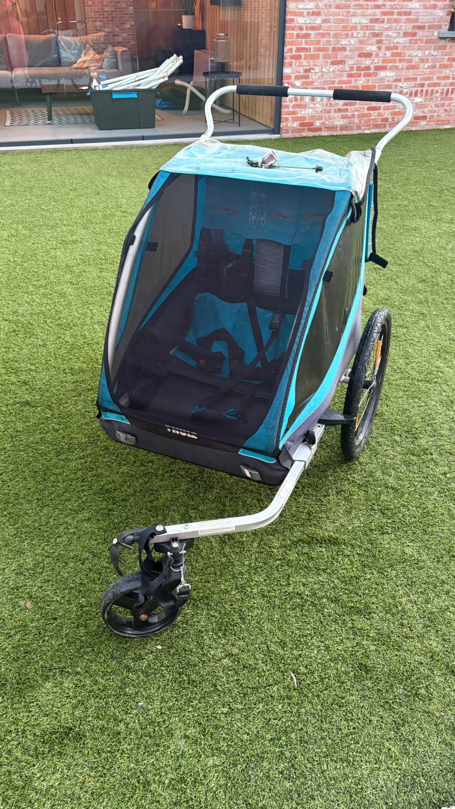 Fietskar Thule Coaster, Fietsen en Brommers, Ophalen, Gebruikt, Opvouwbaar, 20 tot 40 kg