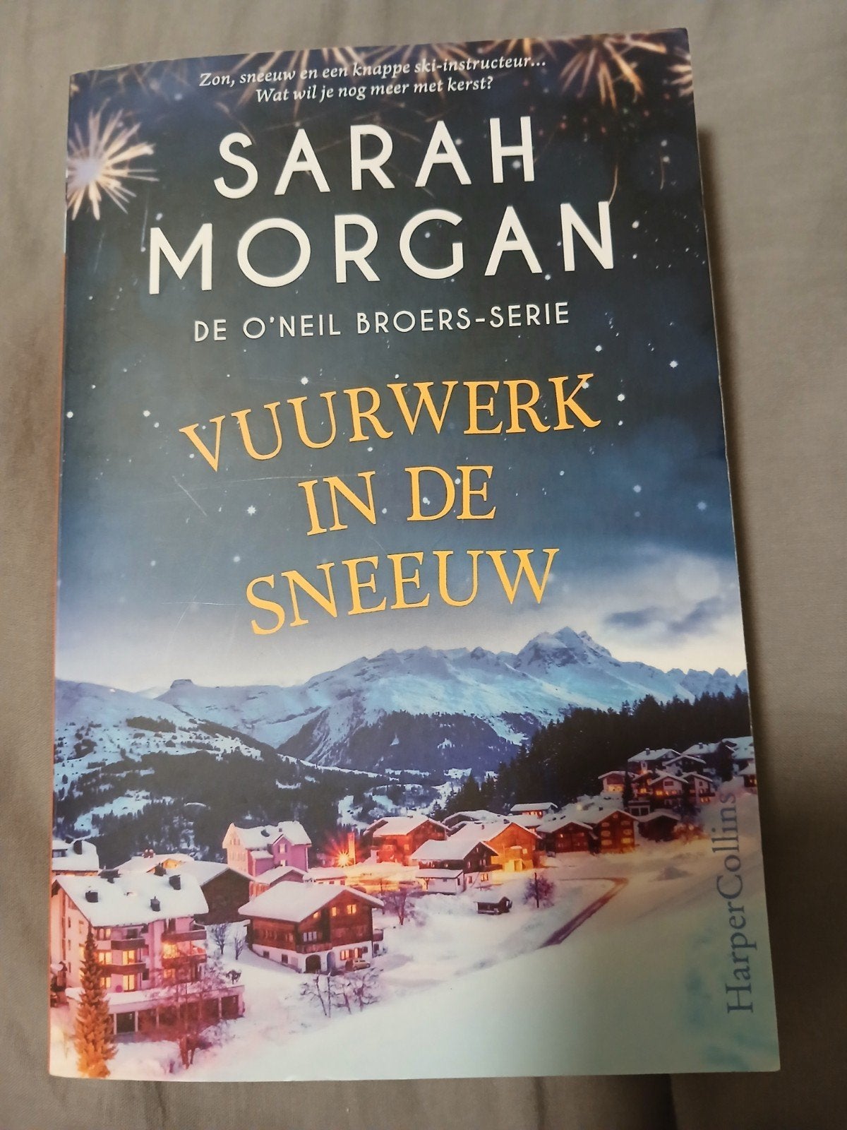 boek: Vuurwerk in de sneeuw, Enlèvement, Comme neuf