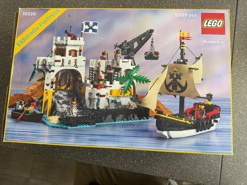 Lego Eldorado fortress 10320, Lego, Ensemble complet, Enlèvement, Utilisé