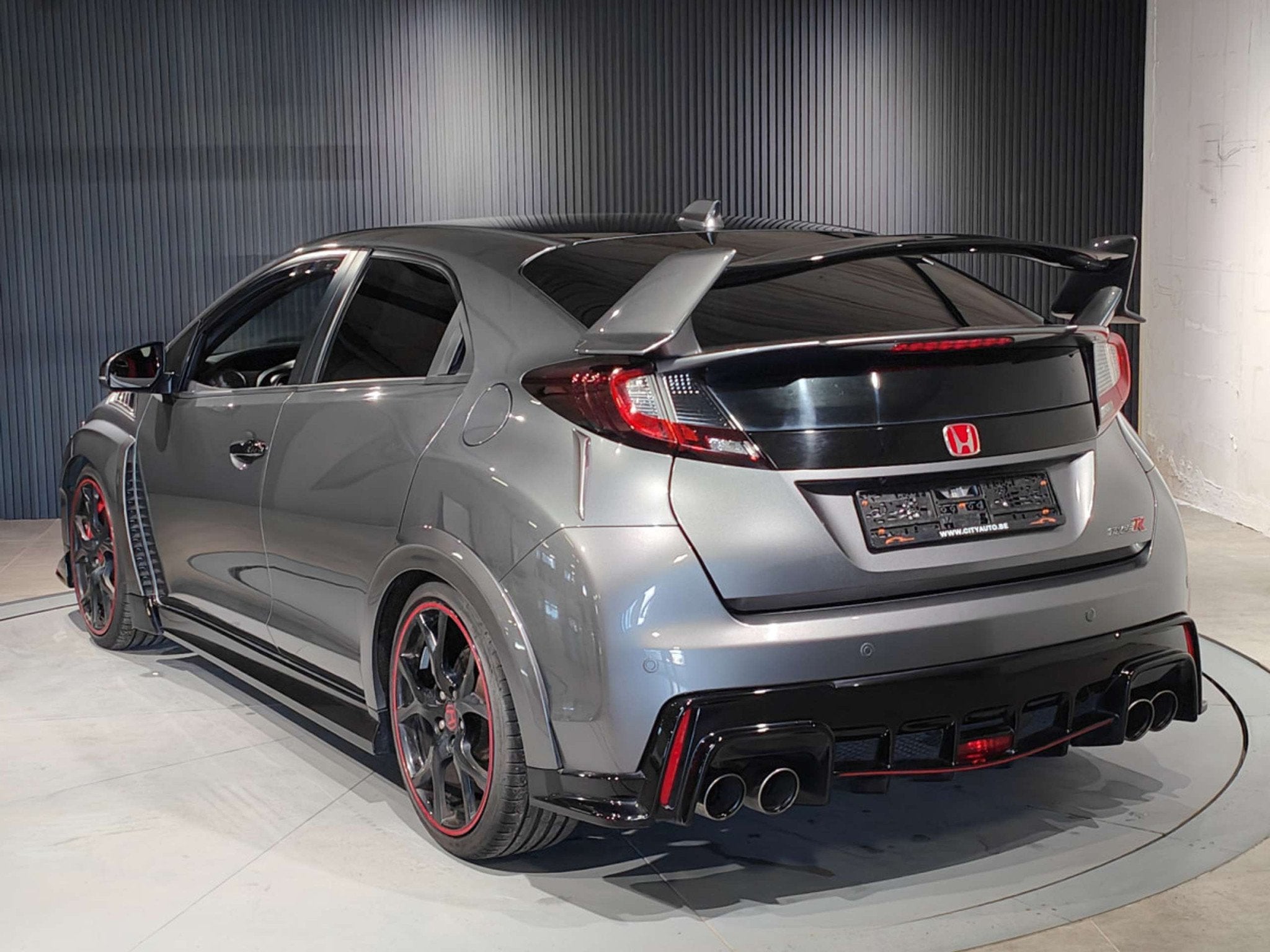 Honda Civic TYPE-R 2.0i GPS BLUETOOH CAMERA CARNET COMPLET, Autos, Argent ou Gris, Achat, 170 g/km, Noir