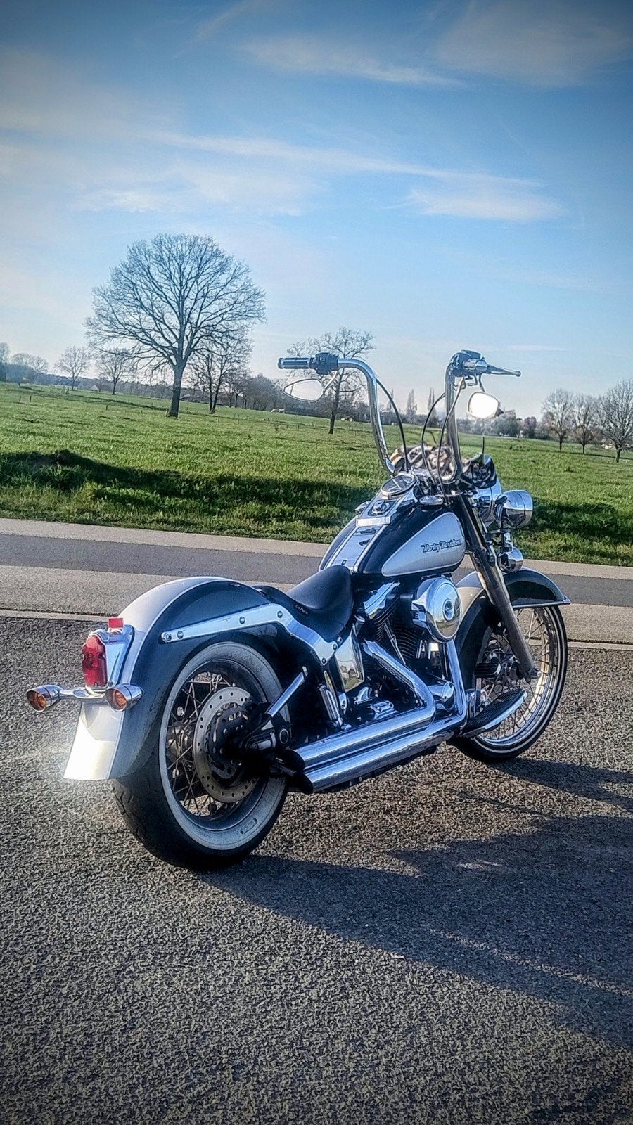 Harley Davidson flstc 1996 chicano style, Motoren, Motoren | Harley-Davidson, Particulier