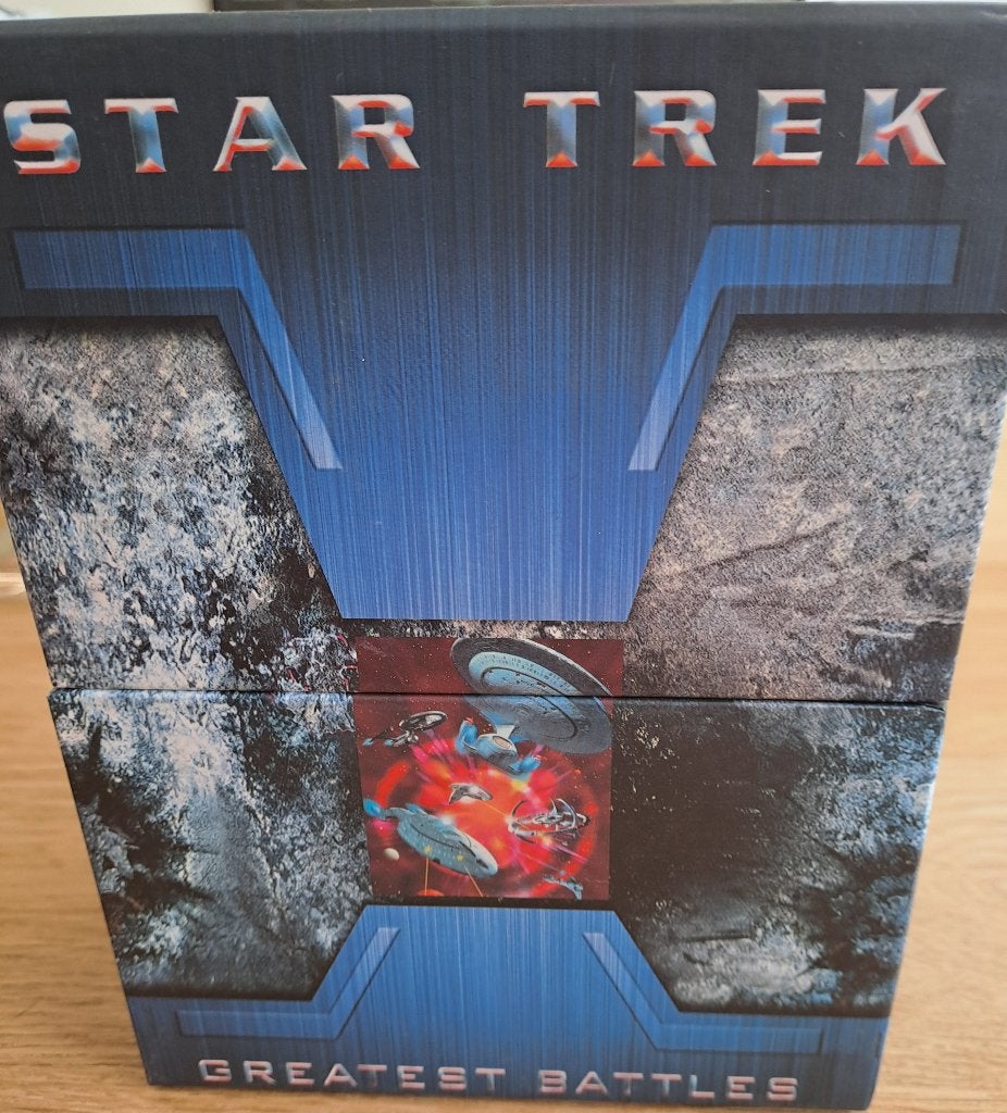 Star Trek Greatest Battles VHS Box (1998) – In Goede Staat, Engels, Alle leeftijden, Science Fiction en Fantasy, Boxset