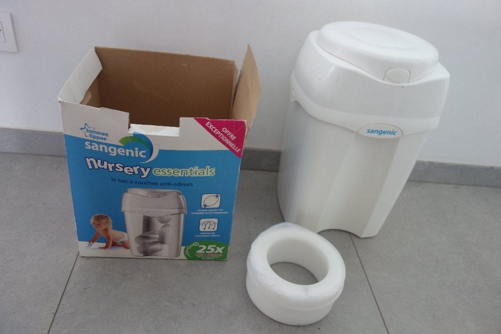 luieremmer Sangenic, Kinderen en Baby's, Badjes en Verzorging, Ophalen, Zo goed als nieuw, Luieremmer, Sangenic
