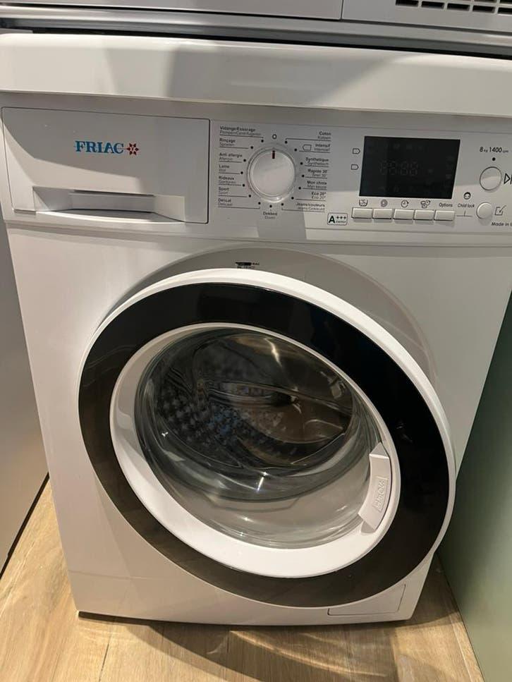 Wasmachine, Elektronische apparatuur, Wasmachines, Ophalen, 1200 tot 1600 toeren, Gebruikt, 8 tot 10 kg