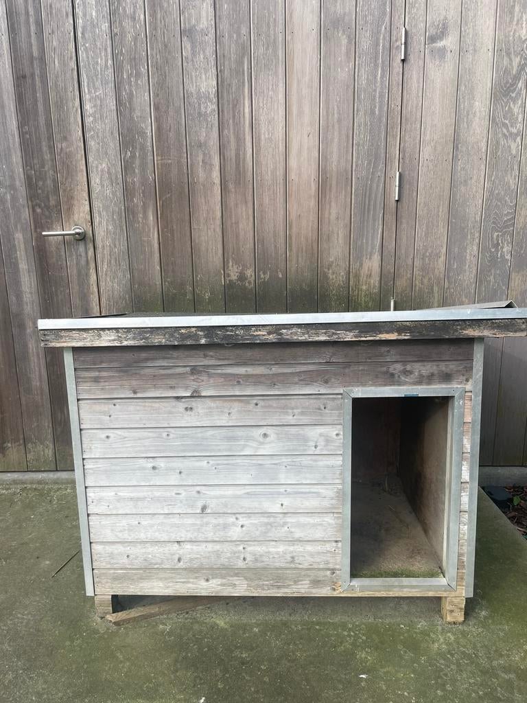 Hondenhok te koop, Dieren en Toebehoren, Hondenhokken, Gebruikt, Hondenhok, 65 tot 100 cm, 110 cm of meer, Ophalen