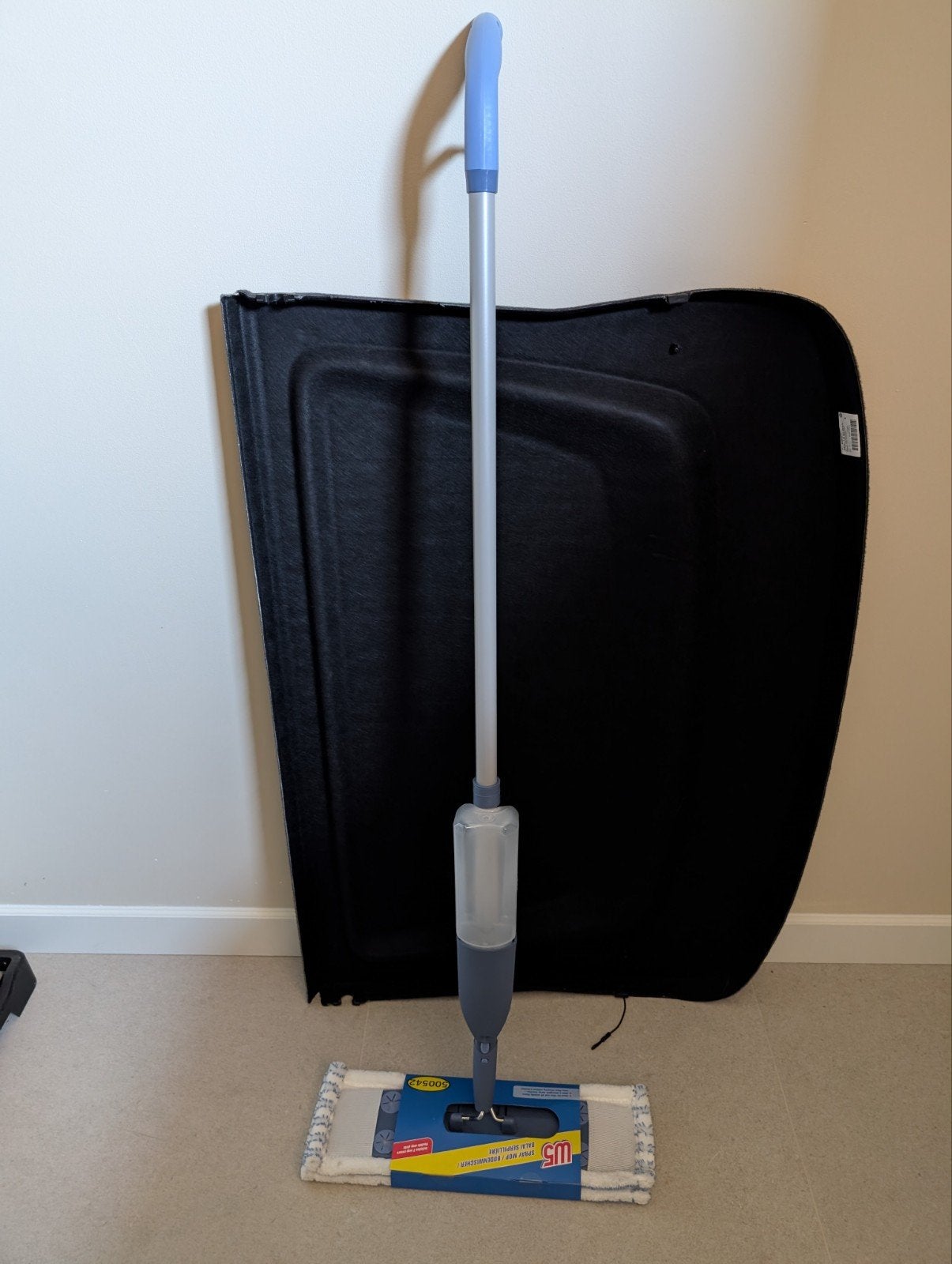 Vloerwisser met sproeifunctie/ spray mop, Ophalen
