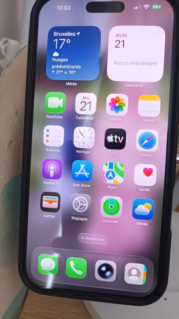 Iphone 17 pro max 512gb orange, 512 GB, Autres modèles, Comme neuf, Enlèvement