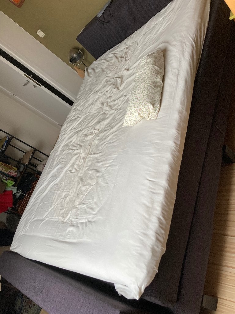 Boxspring, Maison & Meubles, Chambre à coucher | Lits boxsprings, Strak, Queen size, Brun, Enlèvement