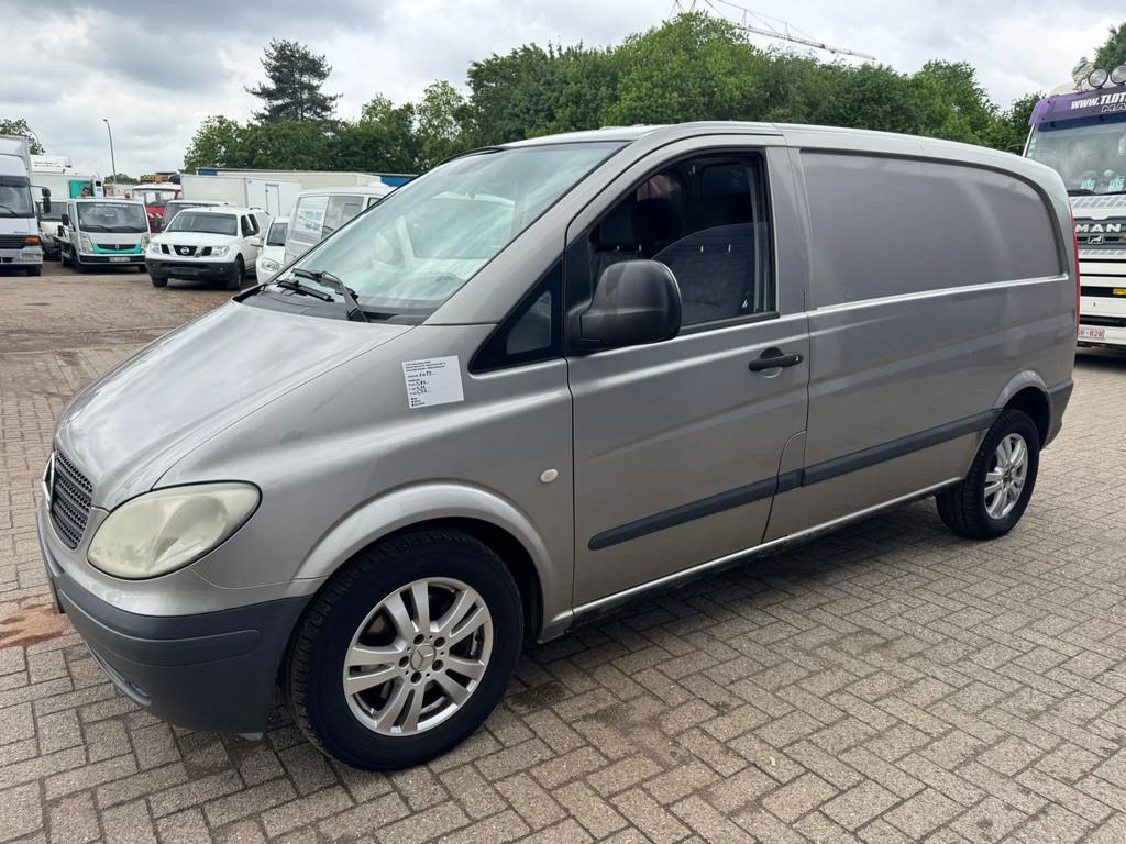 Mercedes-Benz Vito *AIRCO-BELGIAN VAN* (bj 2008), Autos, Camionnettes & Utilitaires, Argent ou Gris, Achat, Entreprise, 3 places