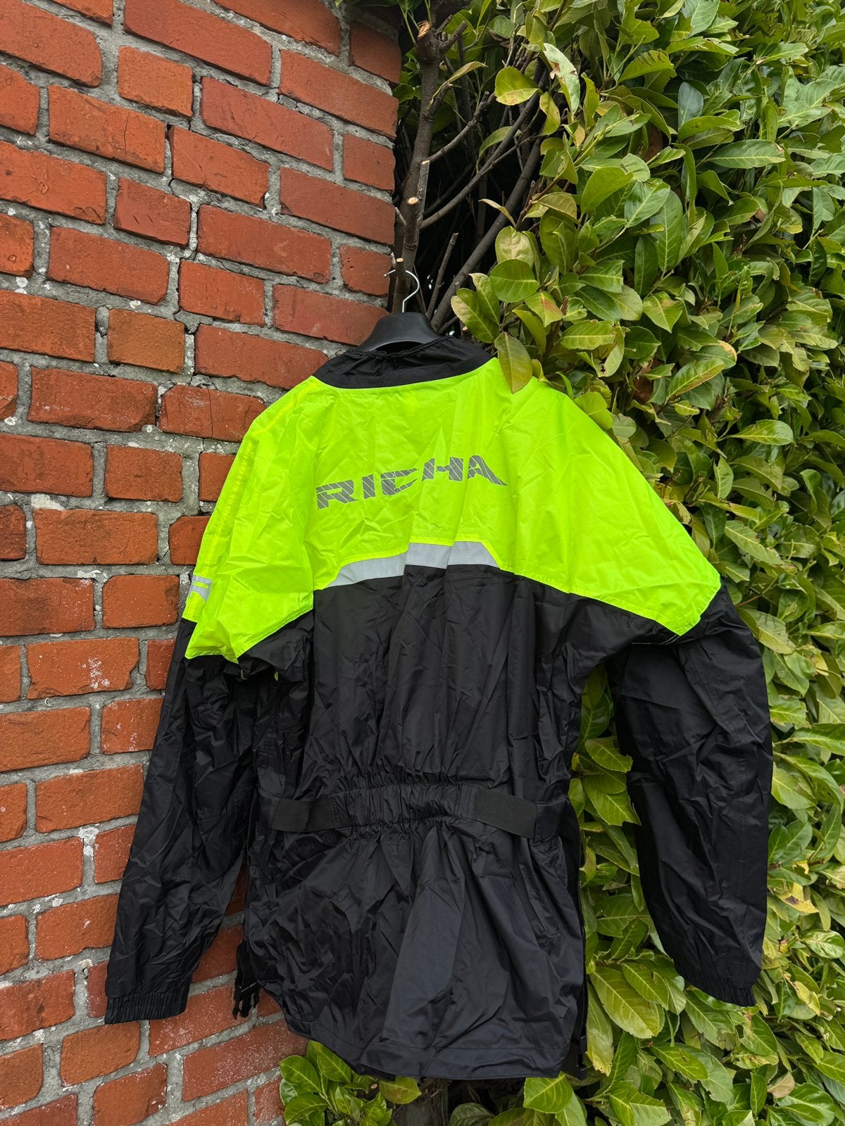 Richa fluo motor regenjas, Kleding | Heren, Wintersportkleding, Zo goed als nieuw, Ophalen of Verzenden