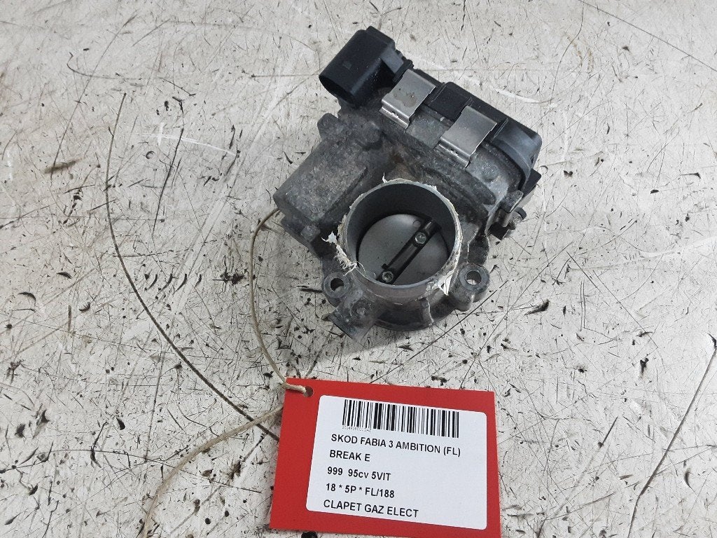 BOITIER PAPILLON Skoda Fabia III Combi (NJ5) (04C133062C), Utilisé, Info@skoda-auto.de, Skoda, Max-Planck-Straße  3-5
64331  Weiterstadt, DE