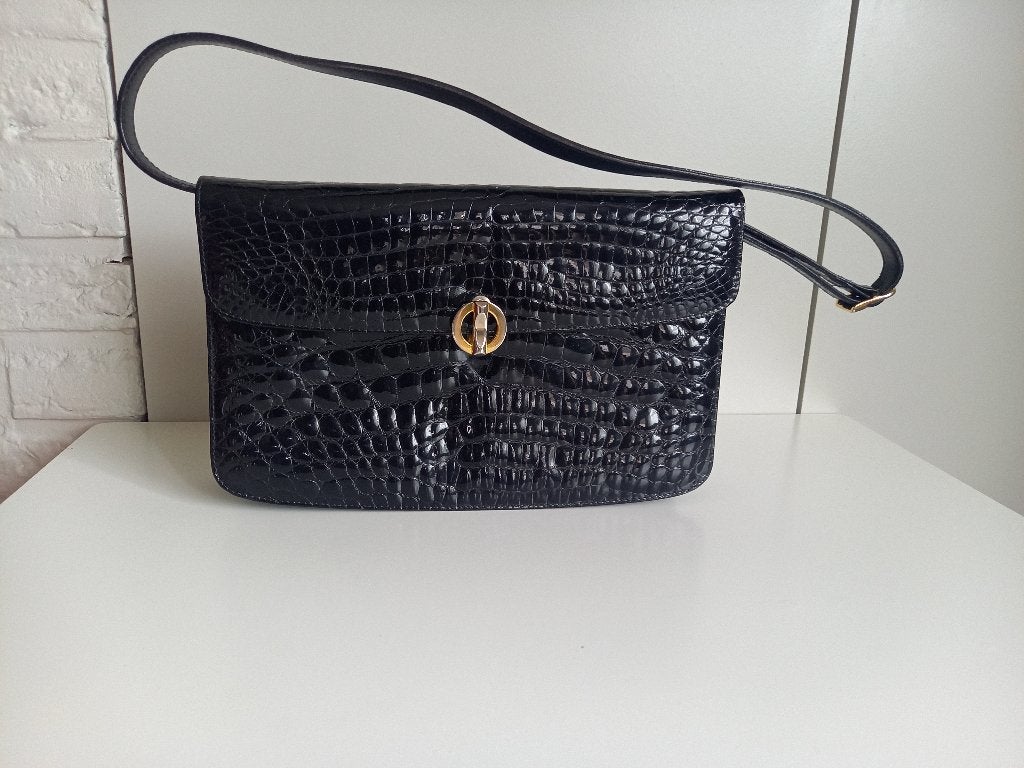 Vintage handtas JB Nuovo Bidente Italy, Ophalen, Handtas