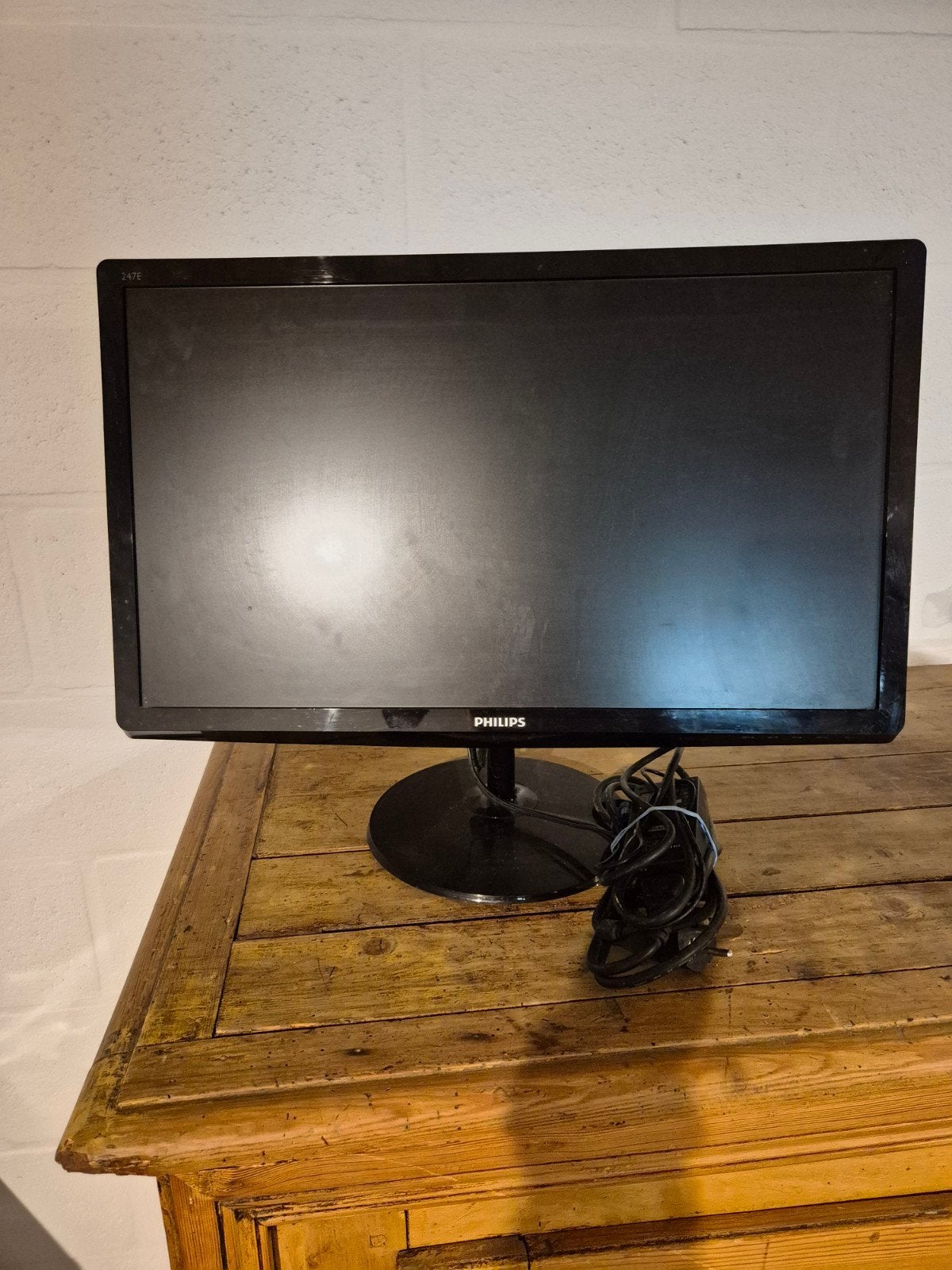 Philips monitor/beeldscherm 60cm op voet., Computers en Software, Ophalen