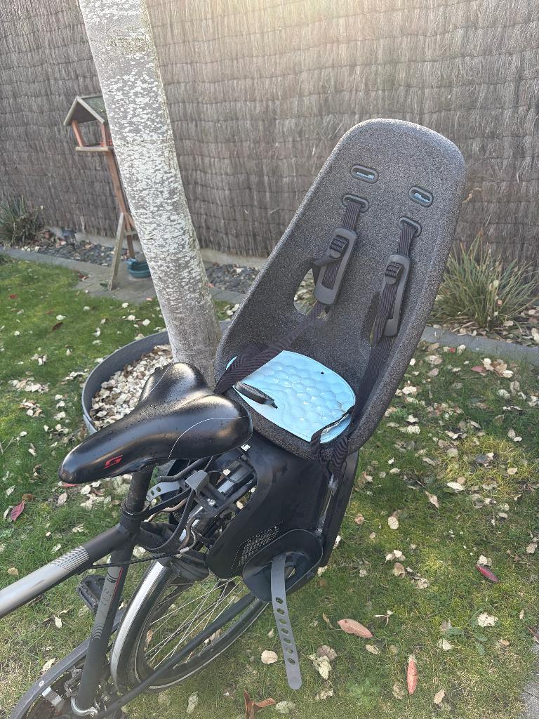 Thule fietszitje, Fietsen en Brommers, Fietsaccessoires | Fietsstoeltjes, Ophalen, Achterzitje, 0 t/m 18 kg, Zo goed als nieuw