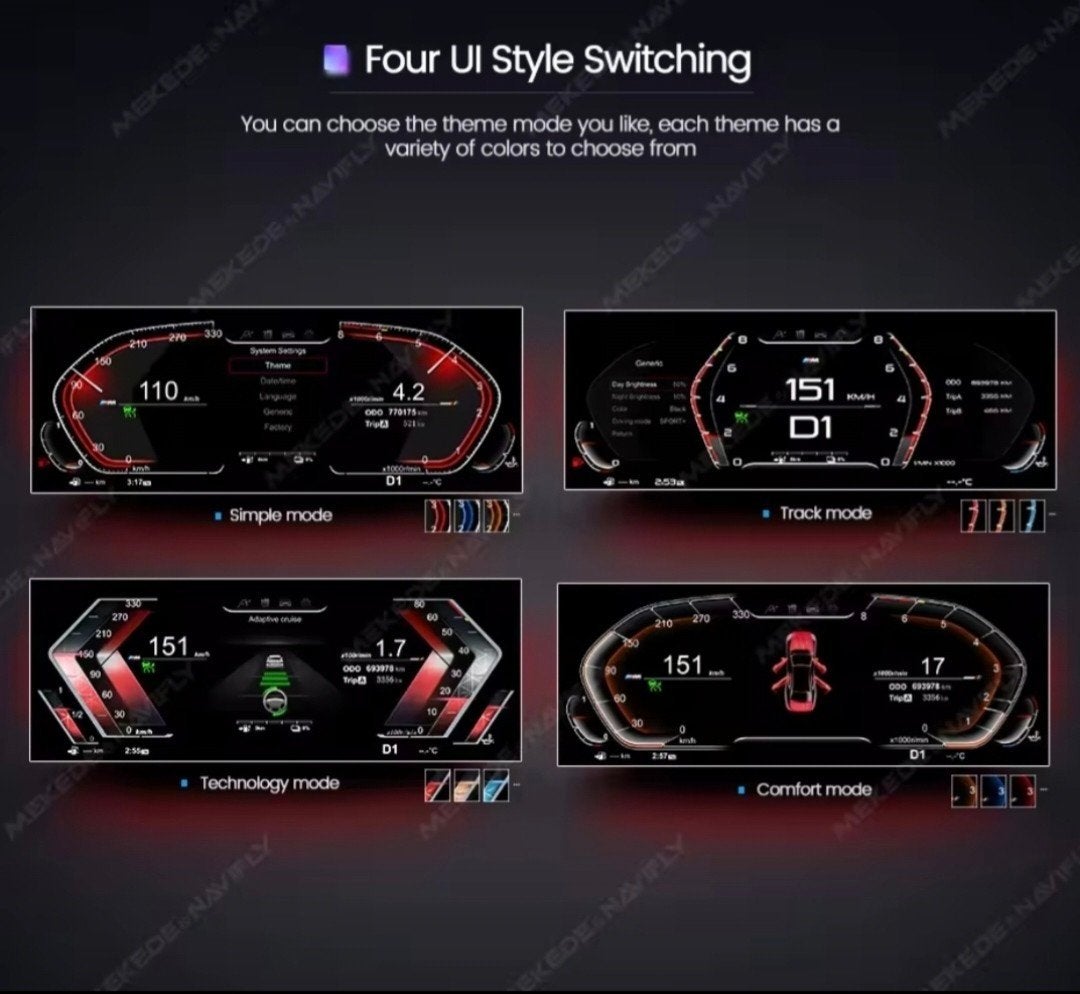 BMW 5-serie, X3 digitale instrumenten, Ophalen of Verzenden, BMW