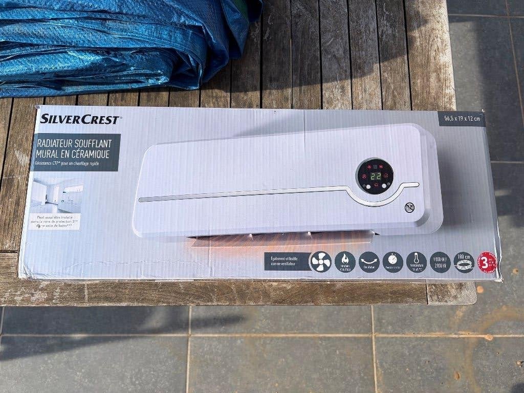 Keramische wandventilatorkachel, Elektronische apparatuur, Ophalen, Ventilator met afstandsbediening, Nieuw, Radiatorventilator