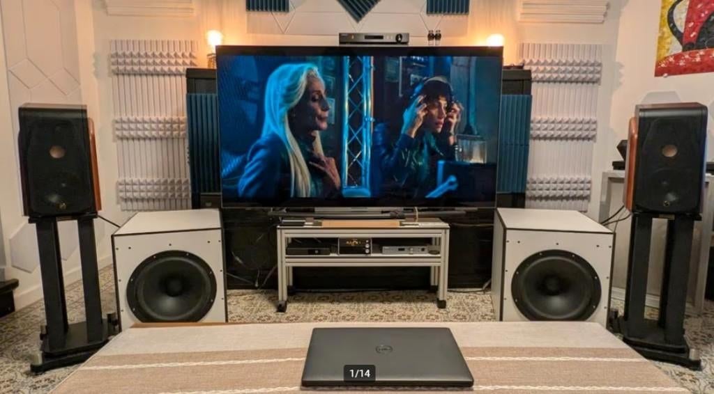 Hivi Swan M300MKII (enceintes actives), TV, Hi-fi & Vidéo, Enceintes, Neuf, 120 watts ou plus, Enlèvement