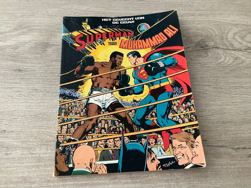 Superman tegen Muhammad Ali vintage strip (1978), Boeken, Gelezen, Ophalen of Verzenden, D.C.Comics, Eén stripboek