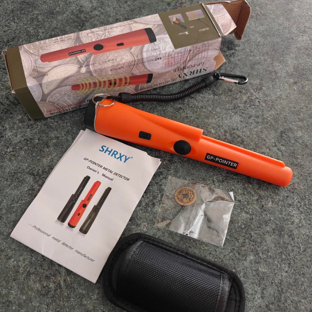 Nieuwe SHRXY GP-POINTER Metaaldetector - Handheld Pinpointer, Ophalen of Verzenden, Nieuw