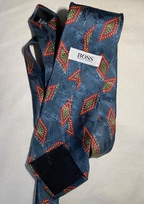 cravate Hugo Boss, Ophalen, Meerkleurig, Zo goed als nieuw, Hugo Boss