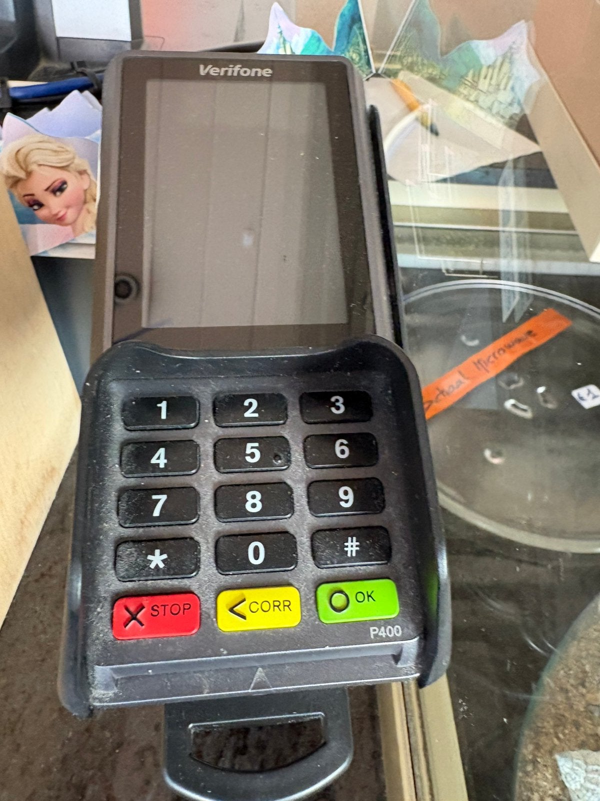 Kassa met printer en betaalkaarten/maaltijdcheques terminal, Ophalen of Verzenden