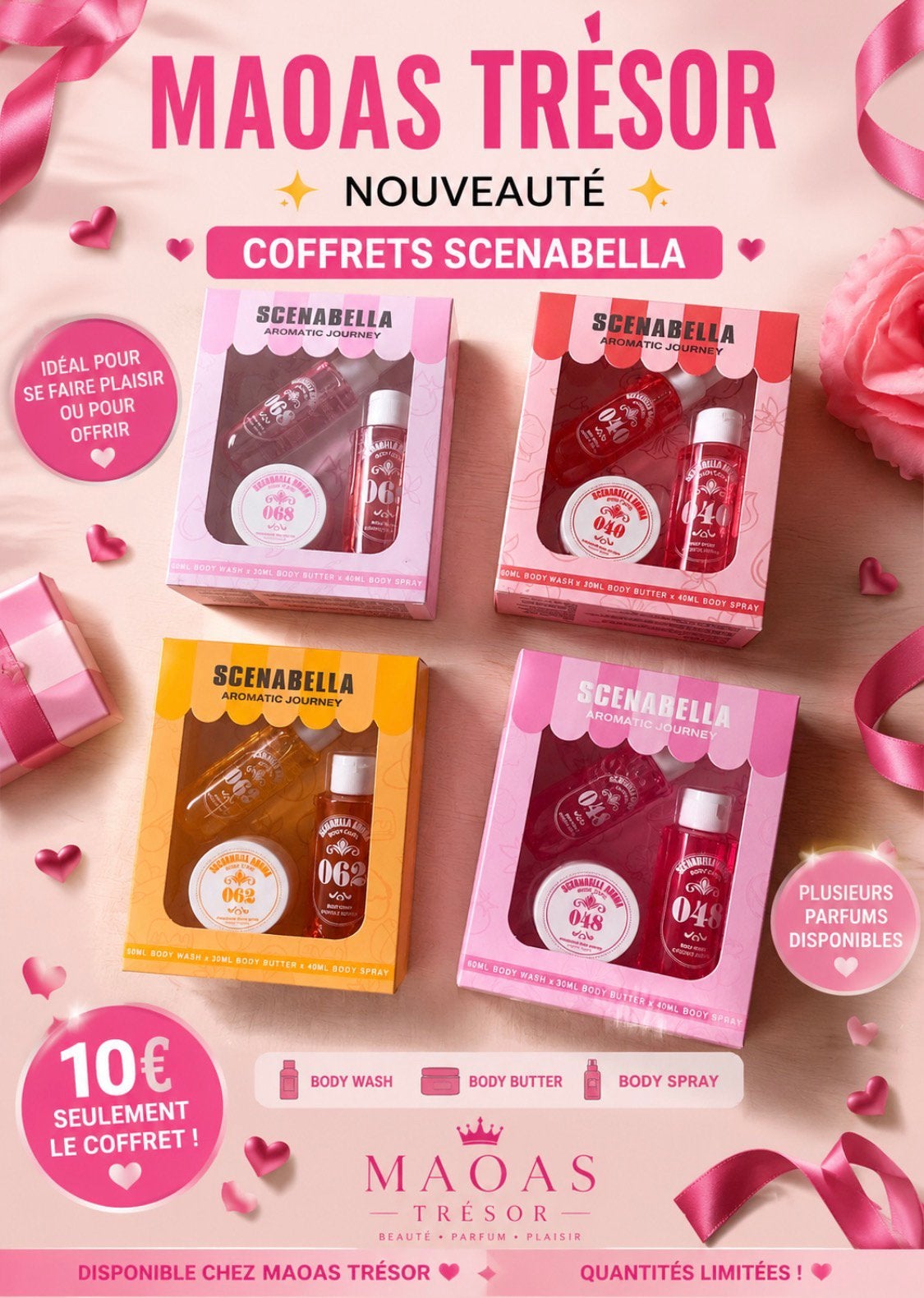 Coffret neuf embalee, Bijoux, Sacs & Beauté, Enlèvement ou Envoi, Neuf