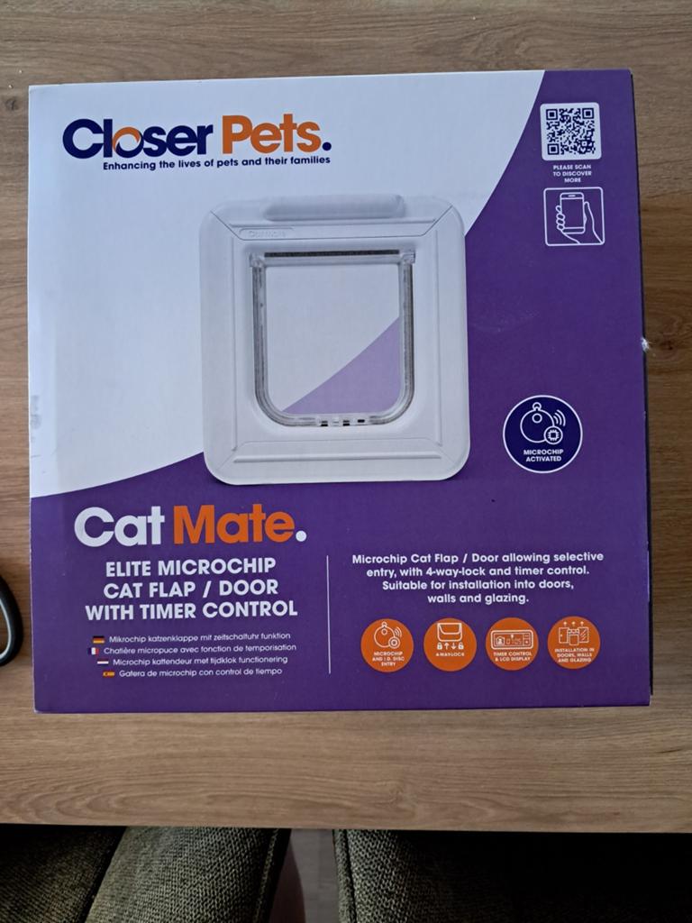 Kattenluik via microchip, Cat Mate, Dieren en Toebehoren, Katten-accessoires, Ophalen