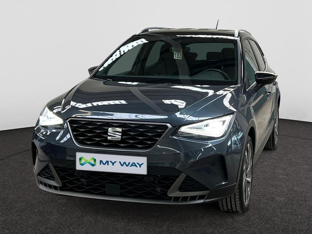 Seat Arona Arona 1.0 TSI FR Edition, Auto's, Seat, Arona, Handgeschakeld, SUV of Terreinwagen, Zilver of Grijs