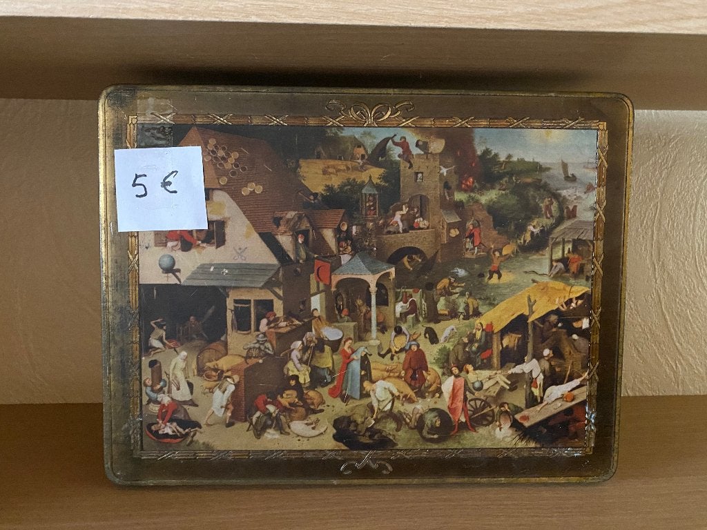BLIKKEN DOZEN, Ophalen, Zo goed als nieuw, Beschuit