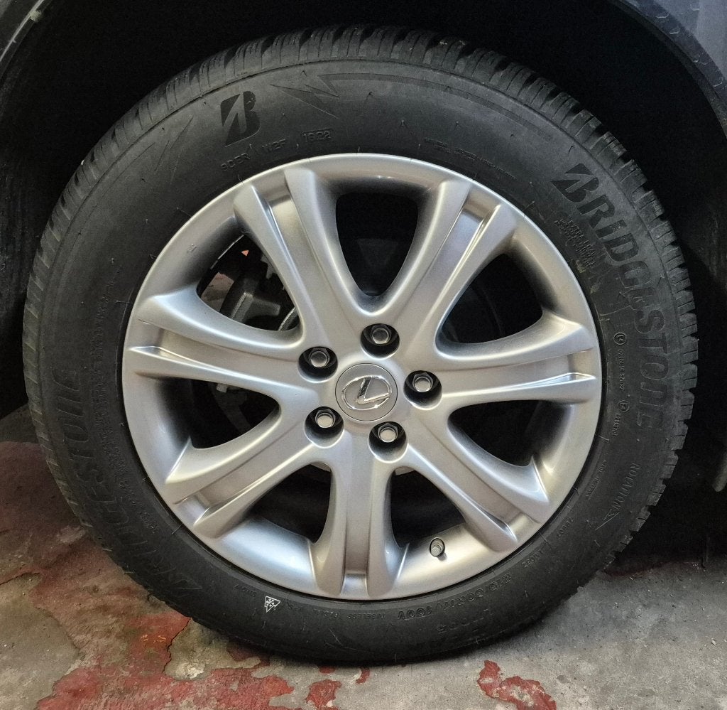Kit de 4 pneus d'hiver sur jantes LEXUS, Autos : Pièces & Accessoires, Véhicule de tourisme, Enlèvement, Utilisé, Pneus hiver