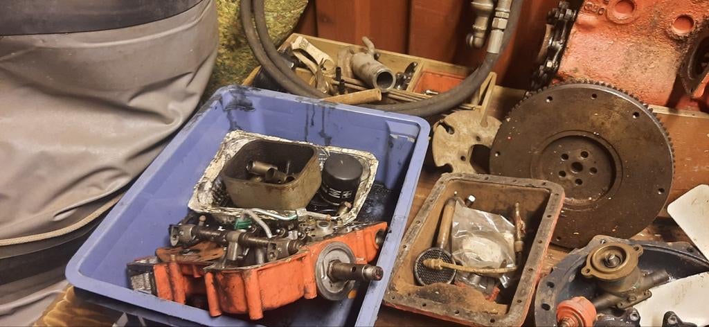 Motor kubota, Ophalen