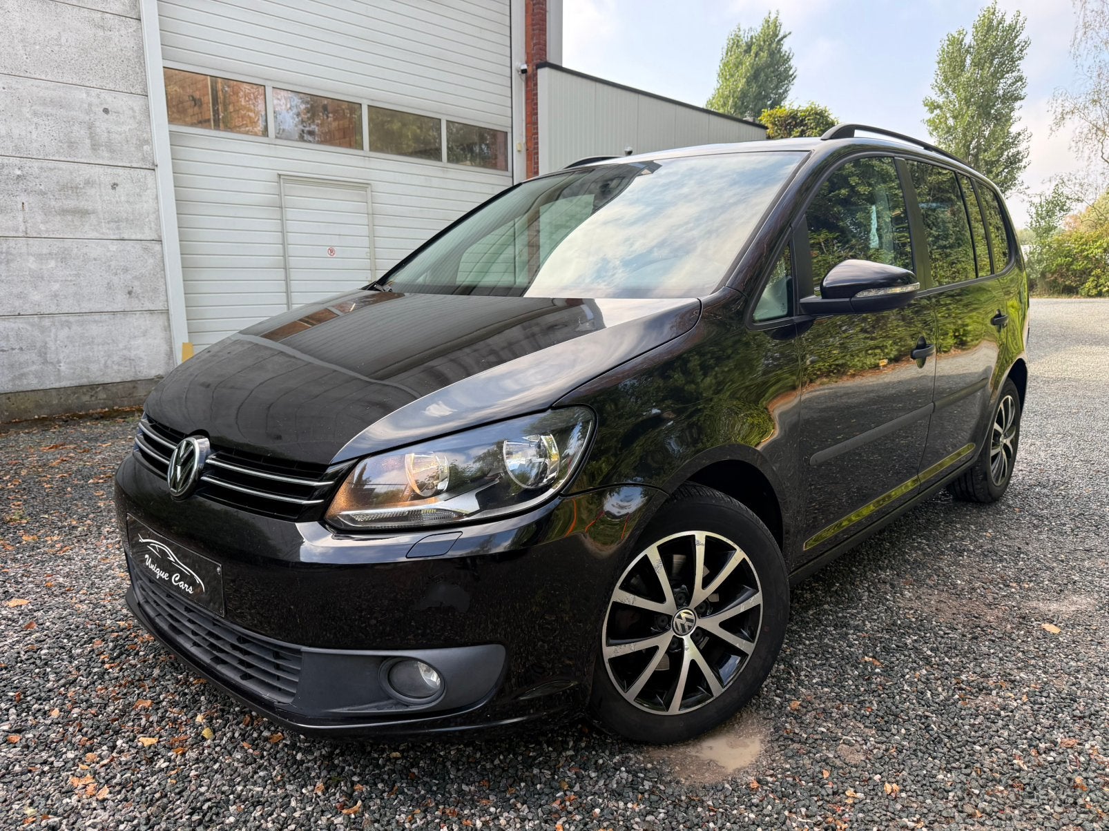 VW Touran 1.6 TDi - 7 zit / 2012 - Euro 5 - Koppeling OK, Auto's, Euro 5, Monovolume, Zwart, Cruise Control